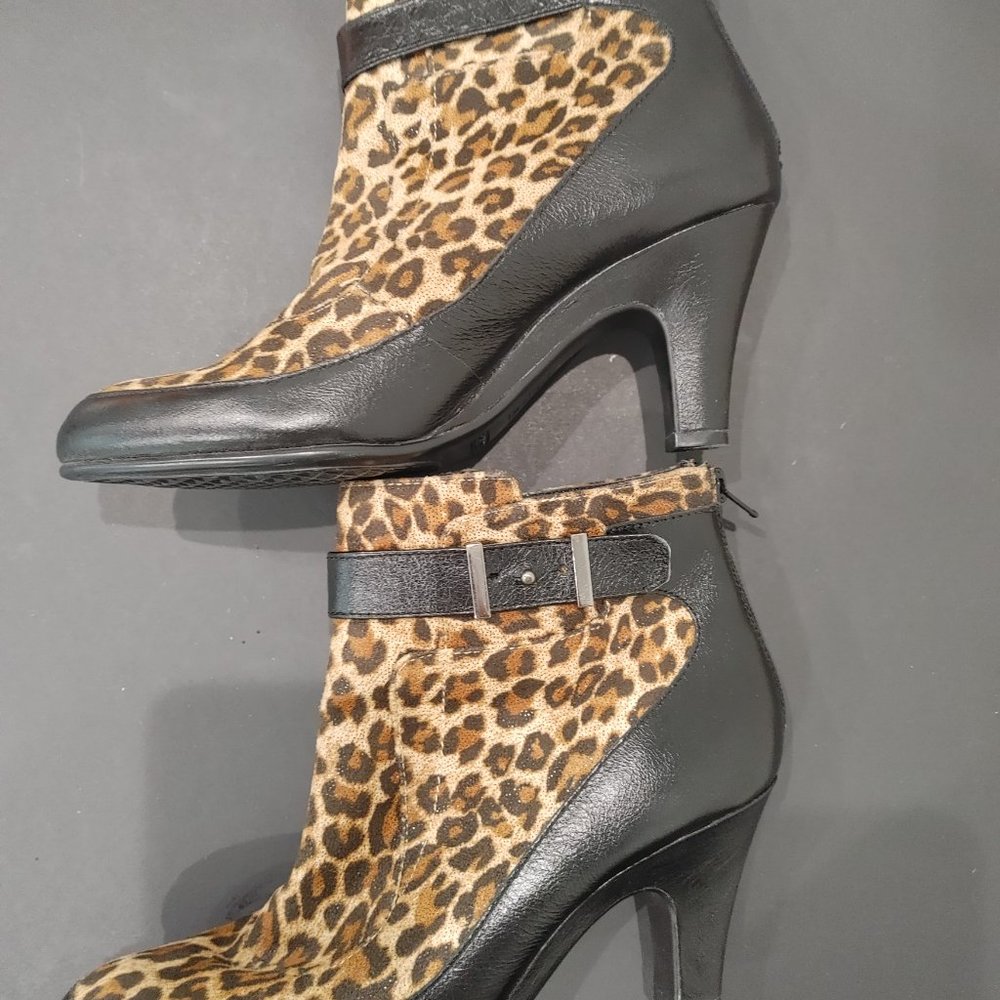 Leopard Print Zipback Boot - image 3